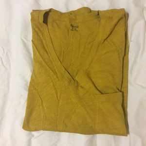 Madewell Whisper Cotton V-Neck Pocket Tee